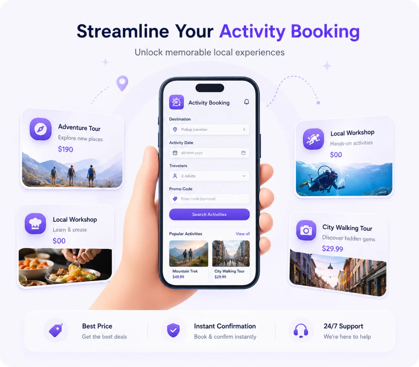 FE_SERVICE_WHAT_OFFER_ACTIVITY_BOOKING_TITLE Activity Booking System FE_SERVICE_WHAT_OFFER_ACTIVITY_BOOKING_TITLE2