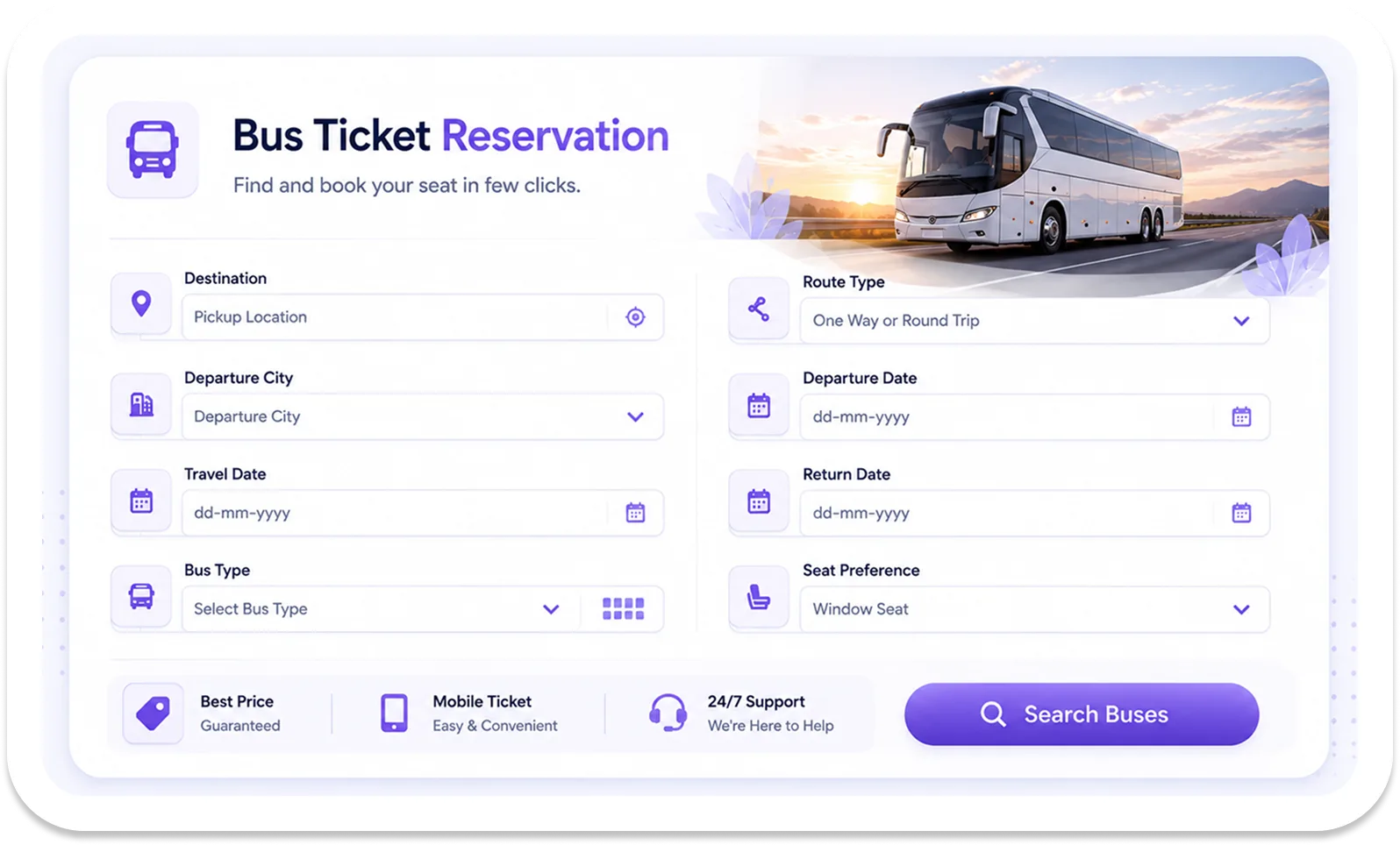 Engineer Your Bus Reservation System